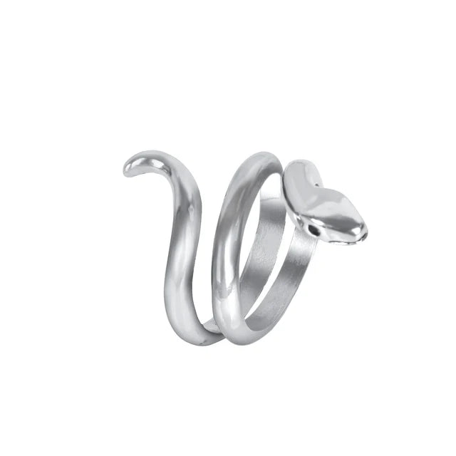 1pcs Titanium Steel Eagle Dragon Claw Halloween Skull Ring - Bilankas.world