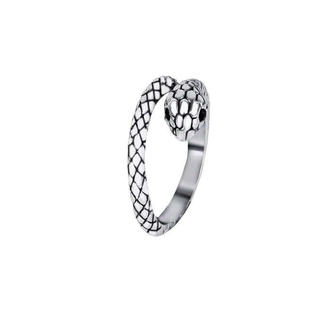 1pcs Titanium Steel Eagle Dragon Claw Halloween Skull Ring - Bilankas.world