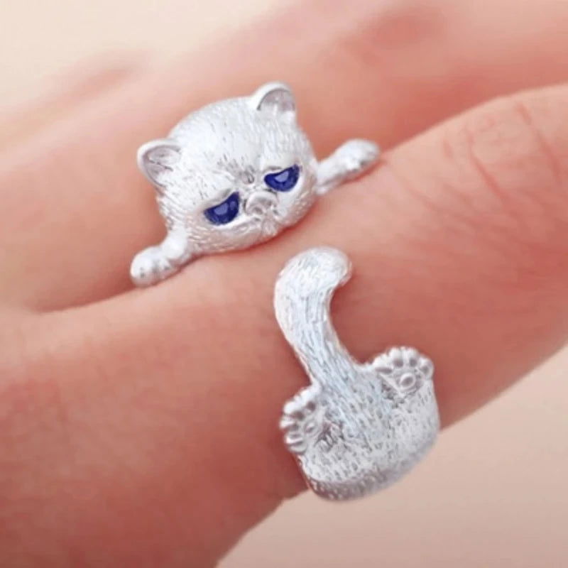 1pcs Titanium Steel Eagle Dragon Claw Halloween Skull Ring - Bilankas.world