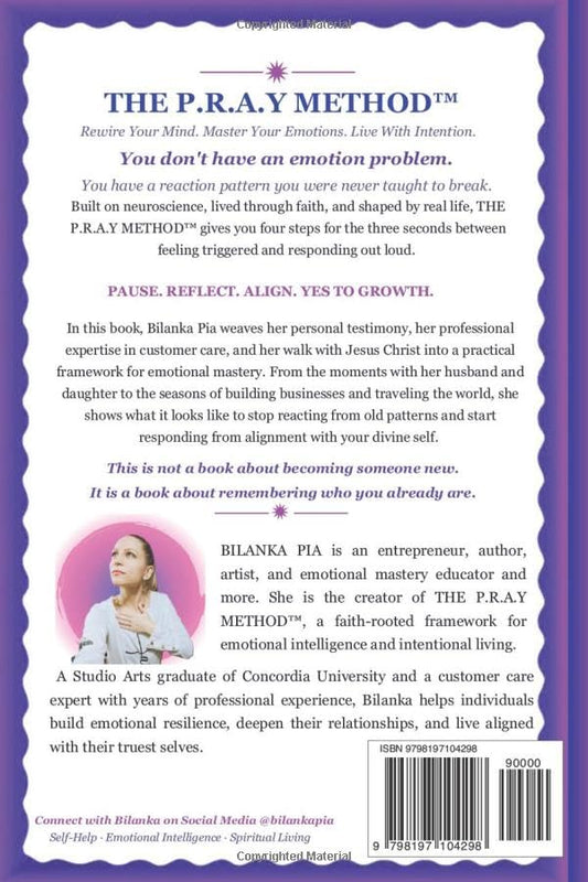 THE P.R.A.Y METHOD™: Rewire Your Mind. Master Your Emotions. Live With Intention.