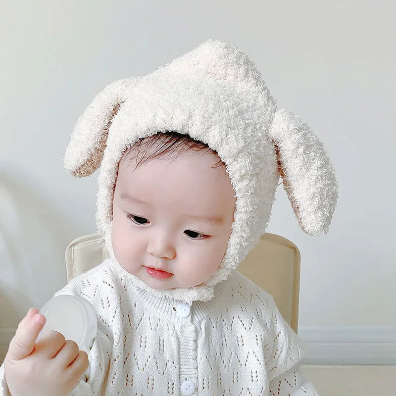 Cute Baby Plush Hat Autumn Winter Rabbit Ears - Bilankas.world