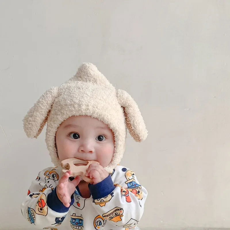 Cute Baby Plush Hat Autumn Winter Rabbit Ears - Bilankas.world