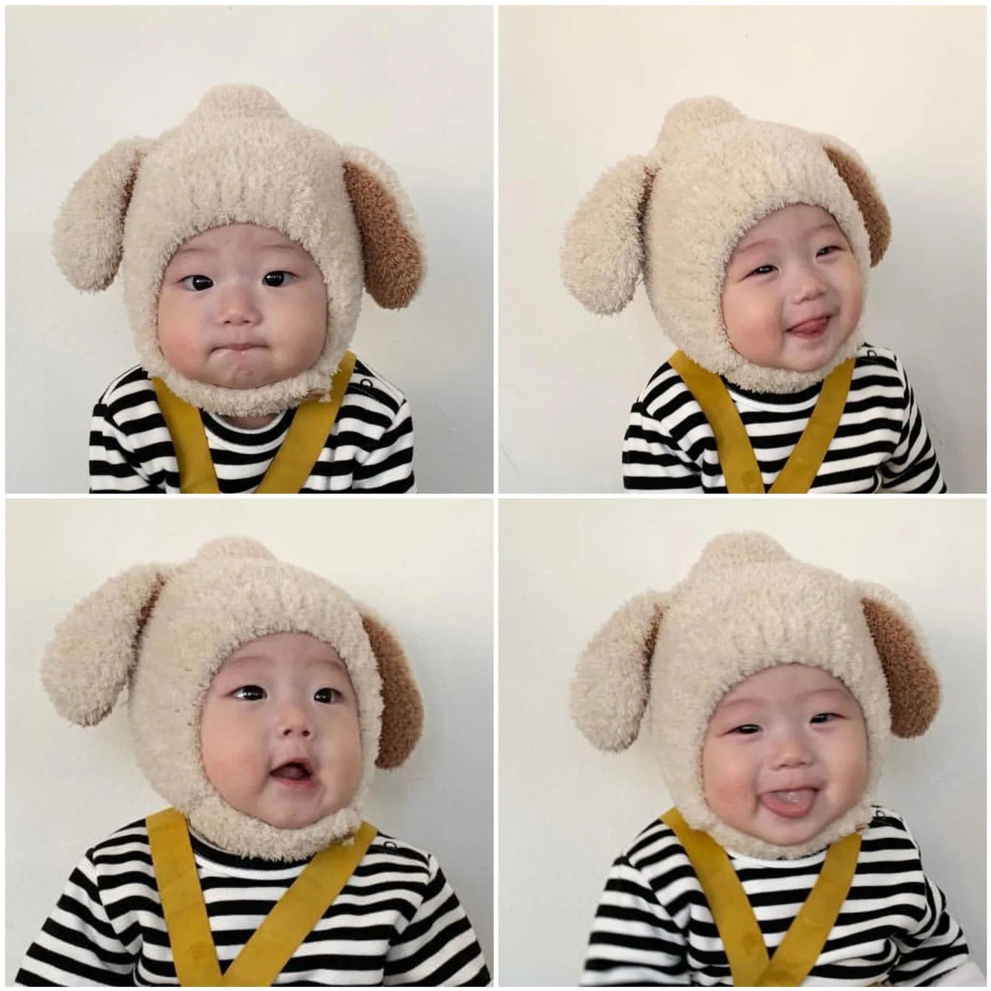 Cute Baby Plush Hat Autumn Winter Rabbit Ears - Bilankas.world