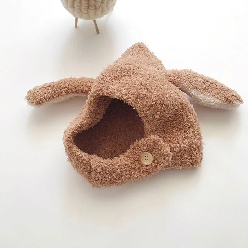 Cute Baby Plush Hat Autumn Winter Rabbit Ears - Bilankas.world