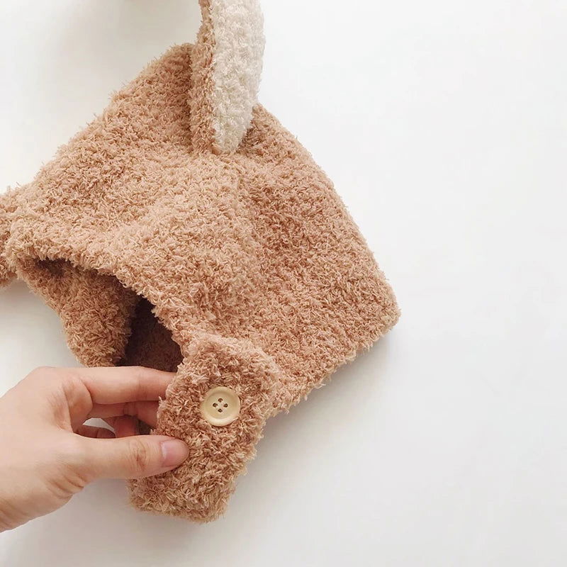 Cute Baby Plush Hat Autumn Winter Rabbit Ears - Bilankas.world