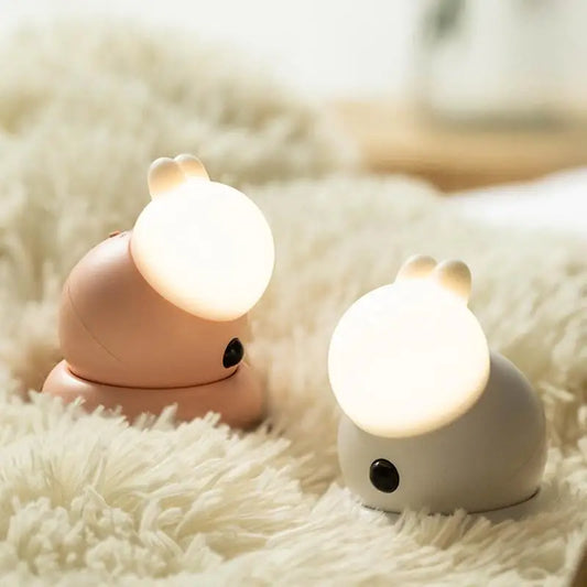Cute Rabbit Induction Lamp