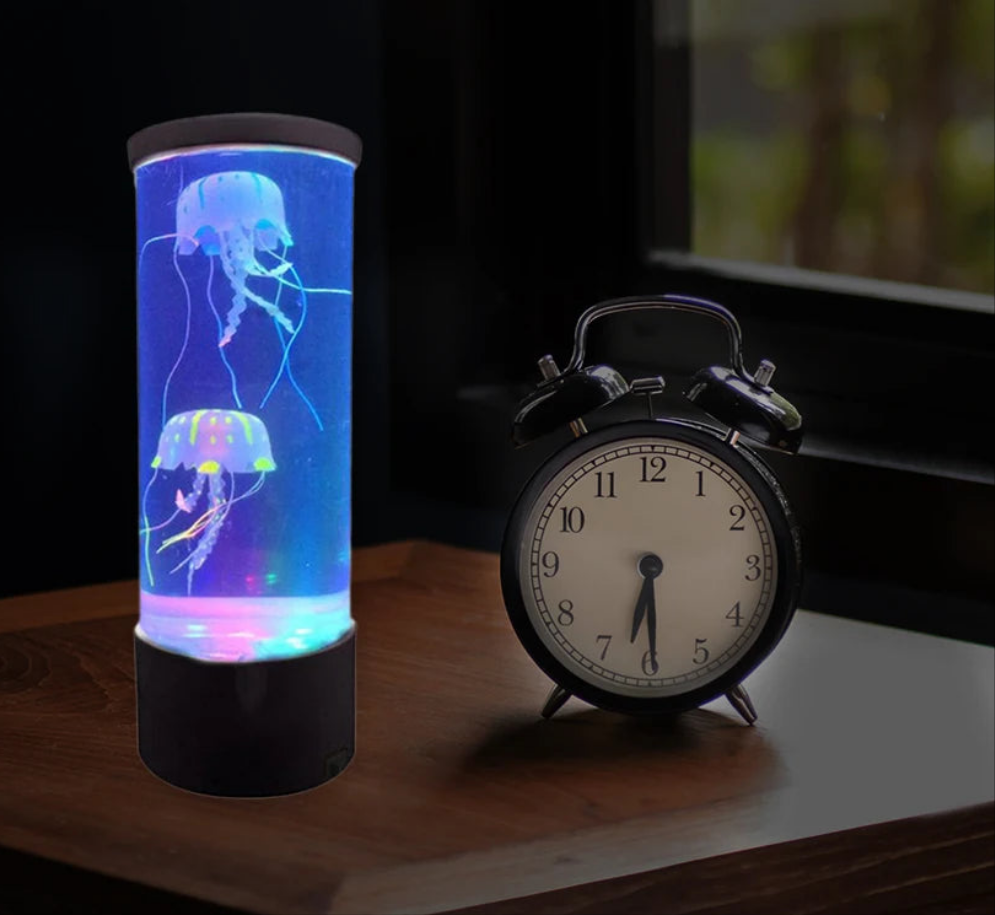 Jellyfish LED Night Light – Remote-Controlled, Color-Changing Aquarium Lamp, USB Charging, Perfect Birthday Gift for Kids