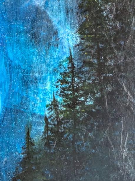 “Into the Light” – Original Mixed Media Painting (One of One)