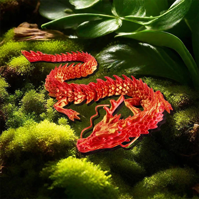 3D Printed Dragon Figurine: An Exceptional and Striking Collectible Toy - Bilankas.world
