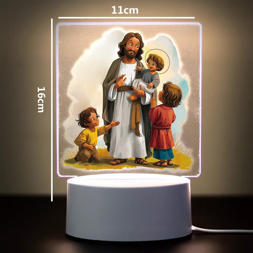 Light of Peace – 3D Table Lamp for Any Space