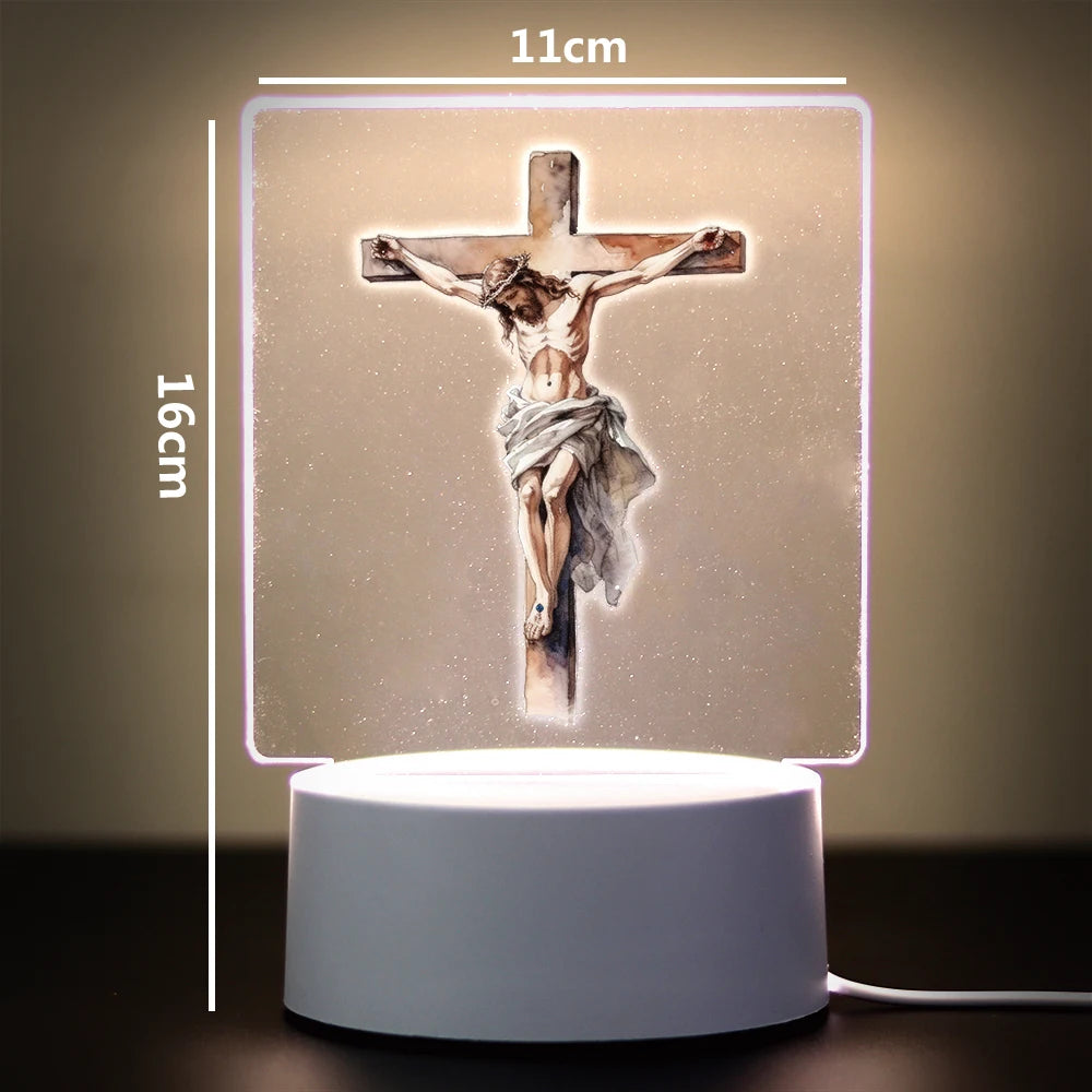 Light of Peace – 3D Table Lamp for Any Space