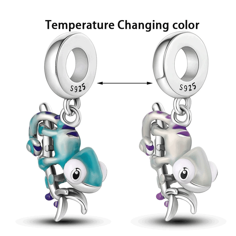 Glowing Elegance: 925 Sterling Silver Charm Beads for 3mm Bracelets – A Radiant Gift Choice