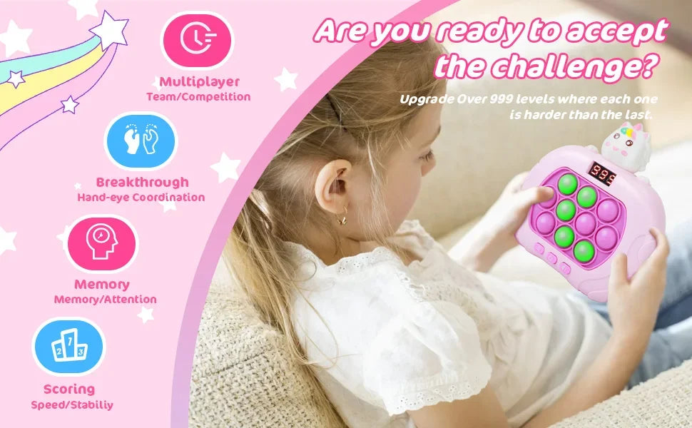 Unique Push Bubble Fidget Game: An Interactive Game Machine for Fun and Relaxation - Bilankas.world