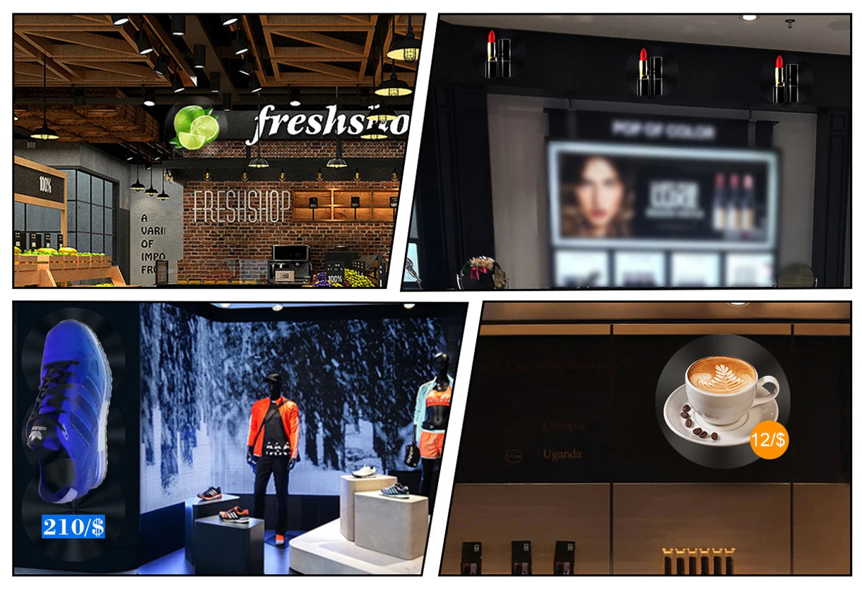 3D Holographic Fan Projector – WiFi LED Display A Unique Eye-Catching and Memorable Gift(42-100CM)
