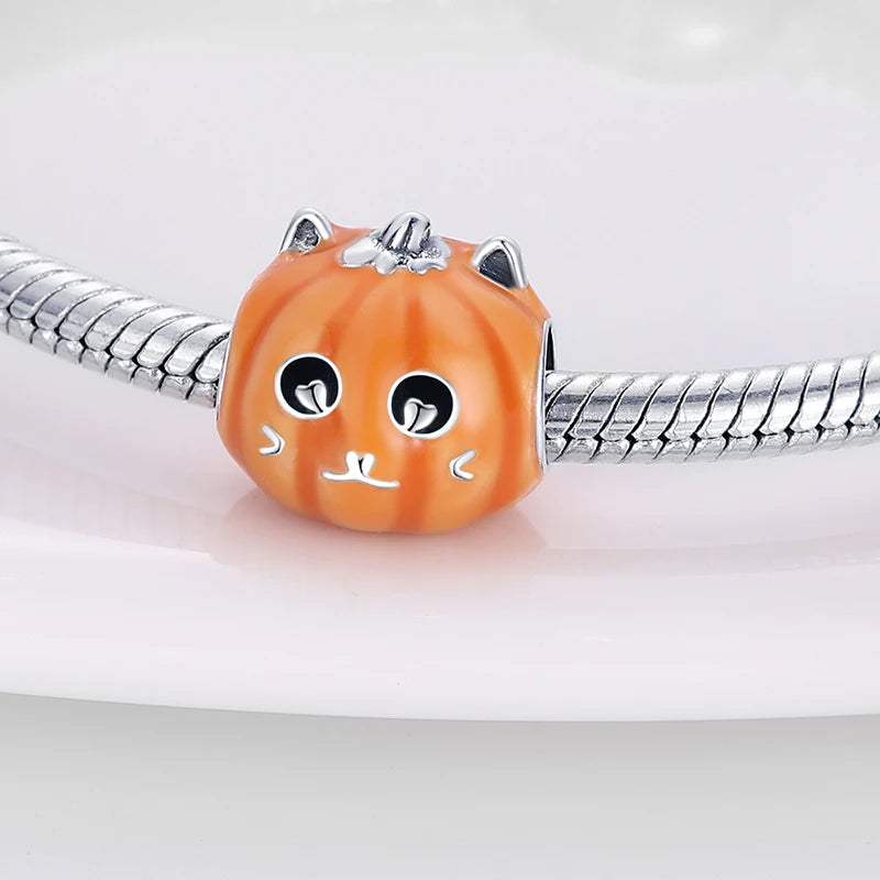 Glowing Elegance: 925 Sterling Silver Charm Beads for 3mm Bracelets – A Radiant Gift Choice