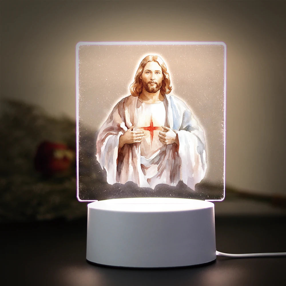 Light of Peace – 3D Table Lamp for Any Space