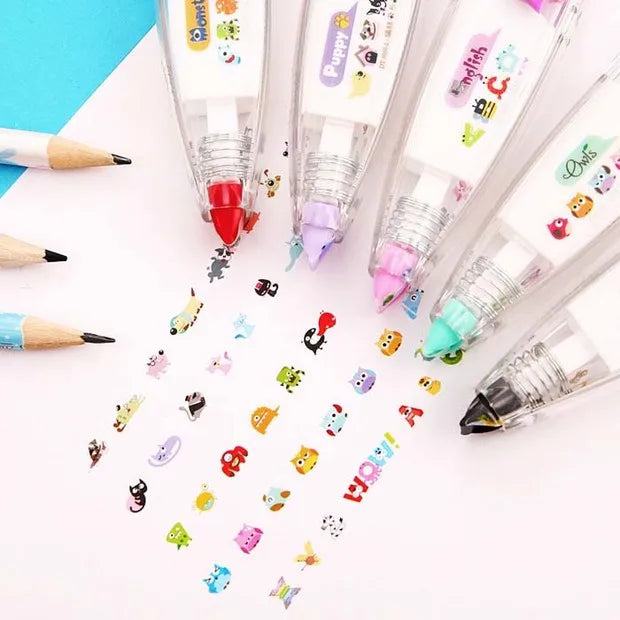 Fun Decorative Stickers Marker Correctioner - Bilankas.world