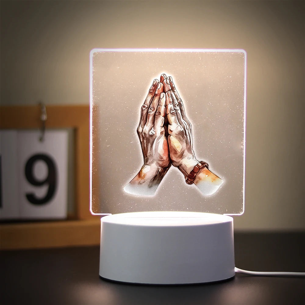 Light of Peace – 3D Table Lamp for Any Space