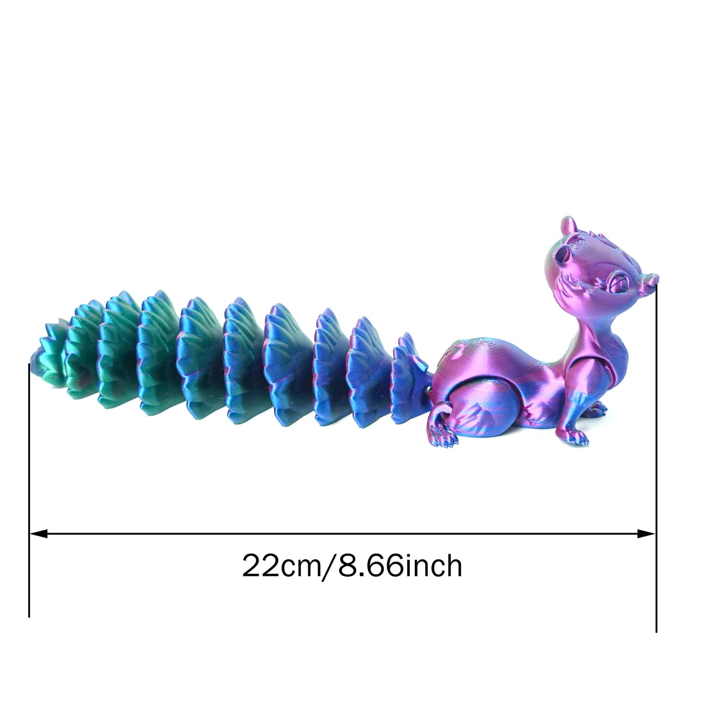 3D Printed Squirrel Figurine: A Special and Intriguing Collectible Toy - Bilankas.world