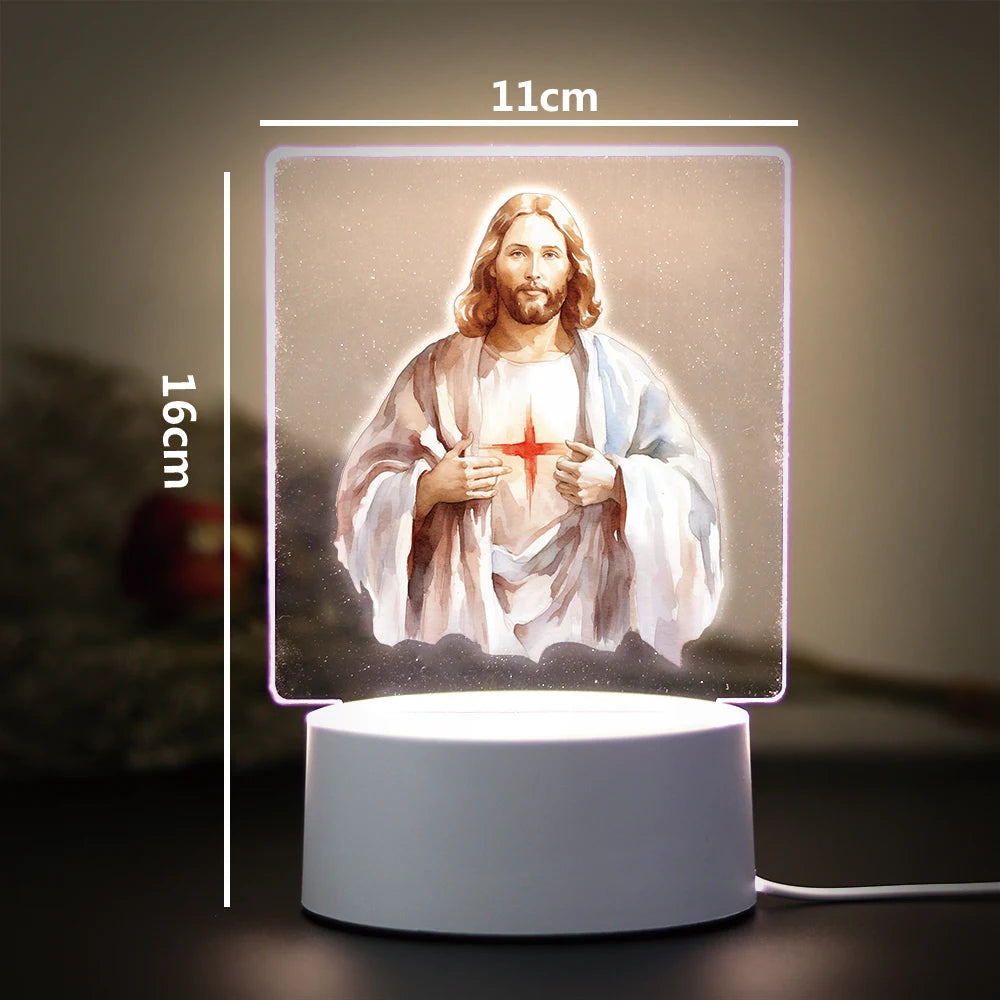 Light of Peace – 3D Table Lamp for Any Space