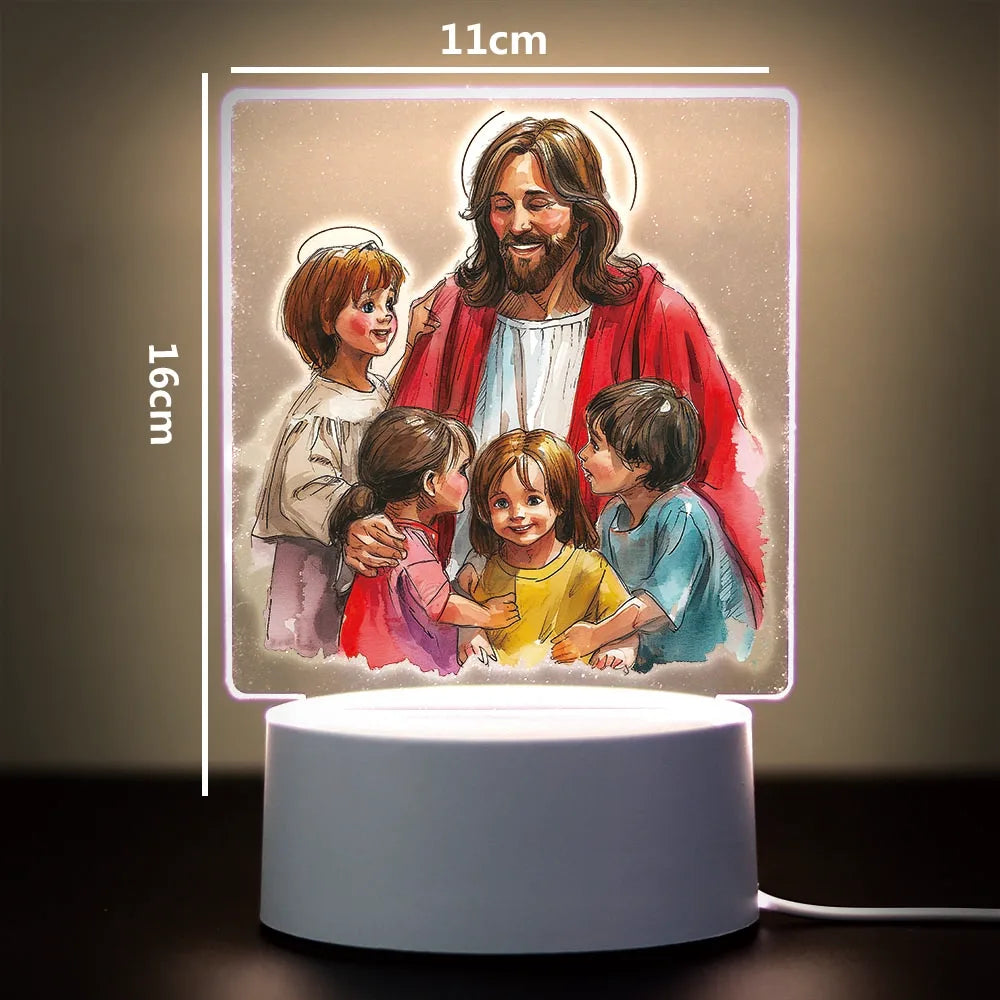 Light of Peace – 3D Table Lamp for Any Space