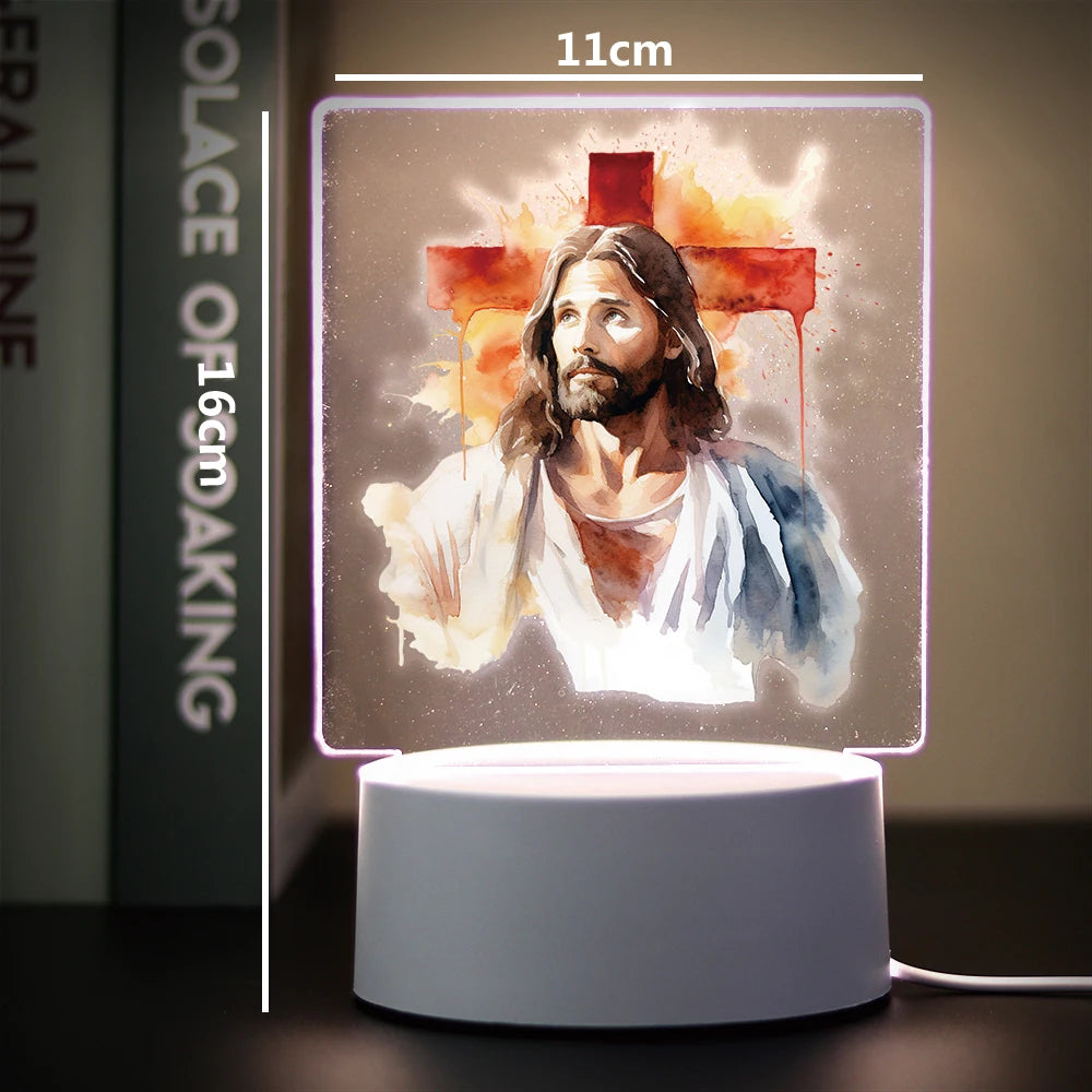 Light of Peace – 3D Table Lamp for Any Space