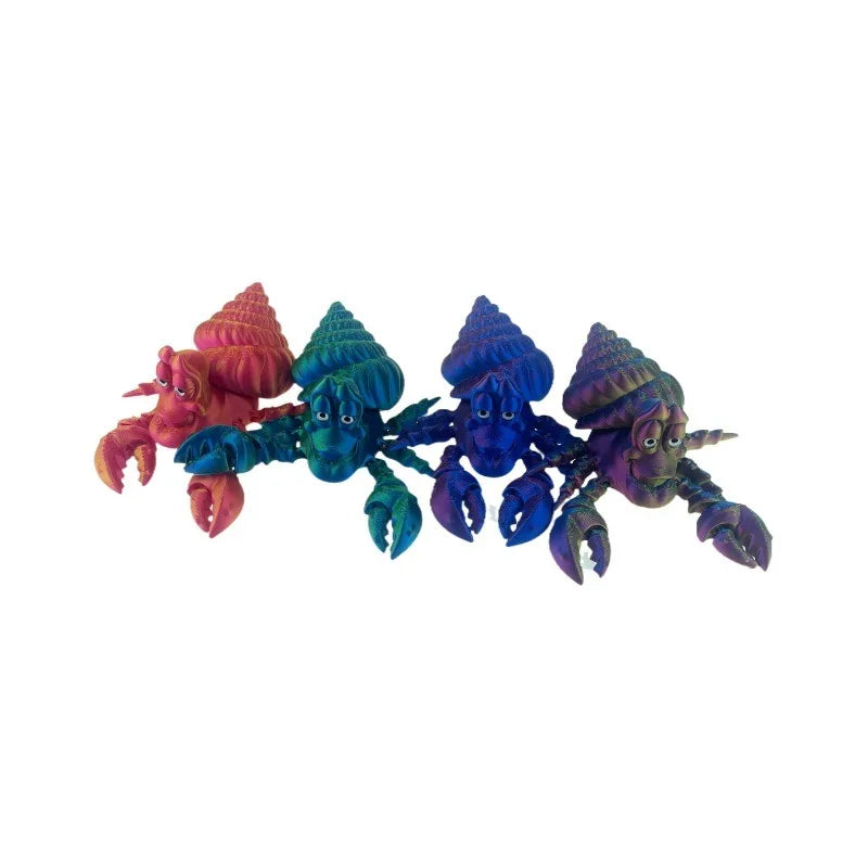 3D Printed Hermit Crab Figurine: An Innovative and Engaging Collectible Toy - Bilankas.world