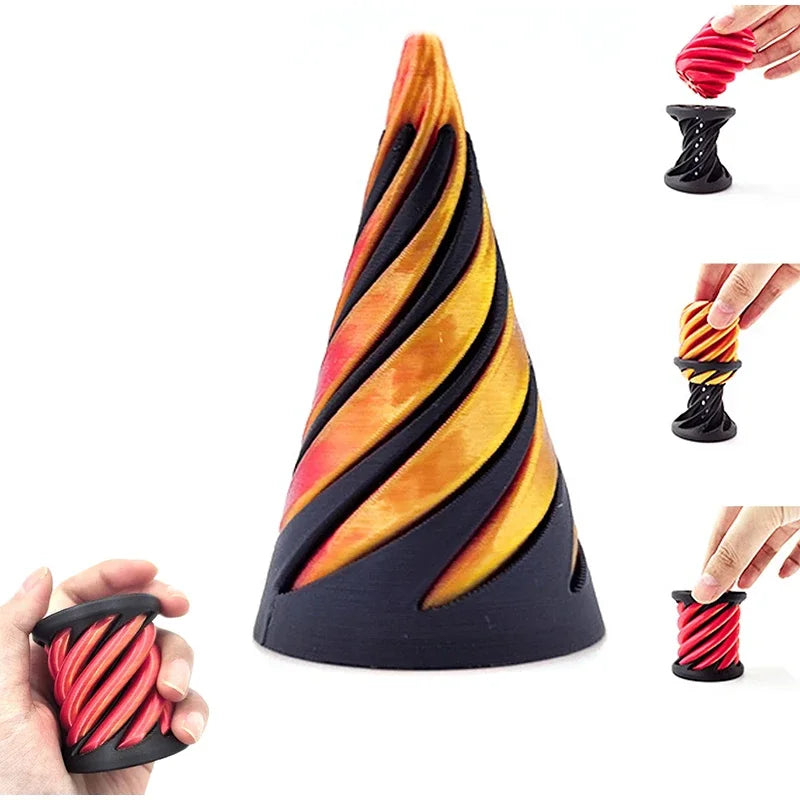 3D Printed Spiral Fidget: : An Innovative and Engaging Collectible Toy - Bilankas.world