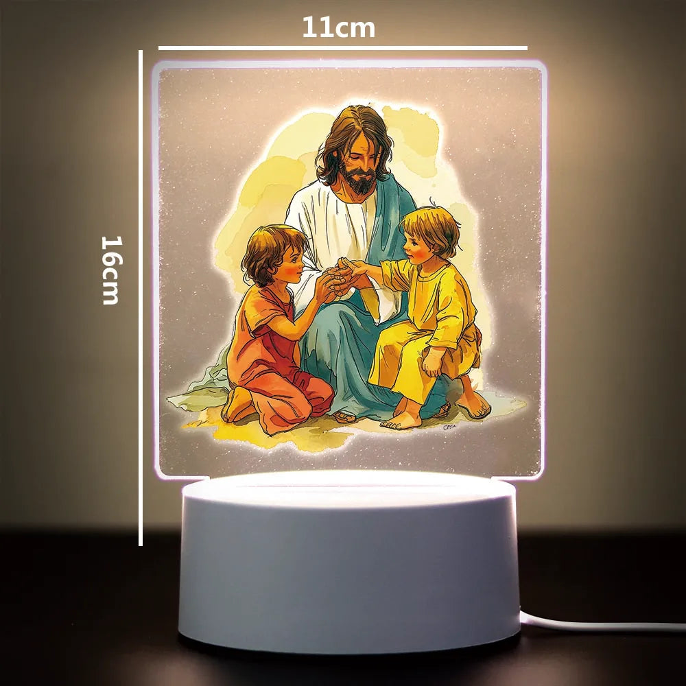 Light of Peace – 3D Table Lamp for Any Space