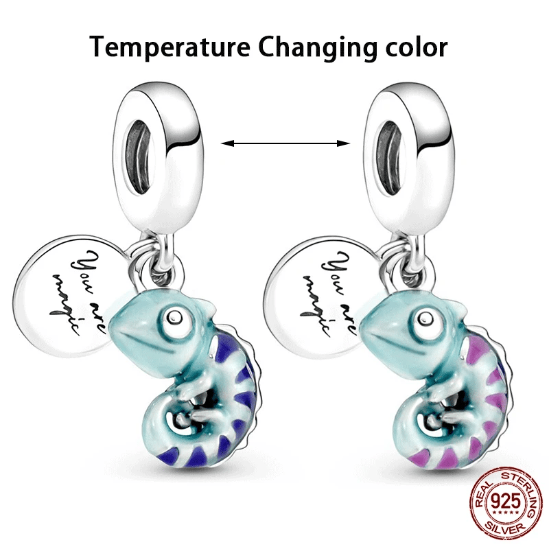 Glowing Elegance: 925 Sterling Silver Charm Beads for 3mm Bracelets – A Radiant Gift Choice