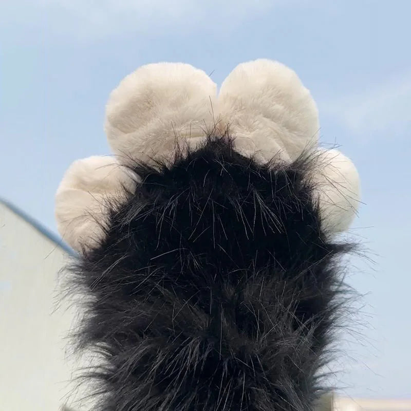Faux Fur Plush Cat Claw Gloves: A Cozy and Playful Gift - Bilankas.world