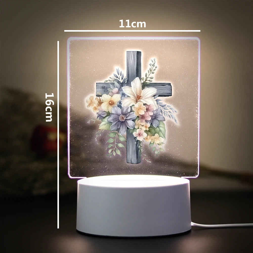 Light of Peace – 3D Table Lamp for Any Space