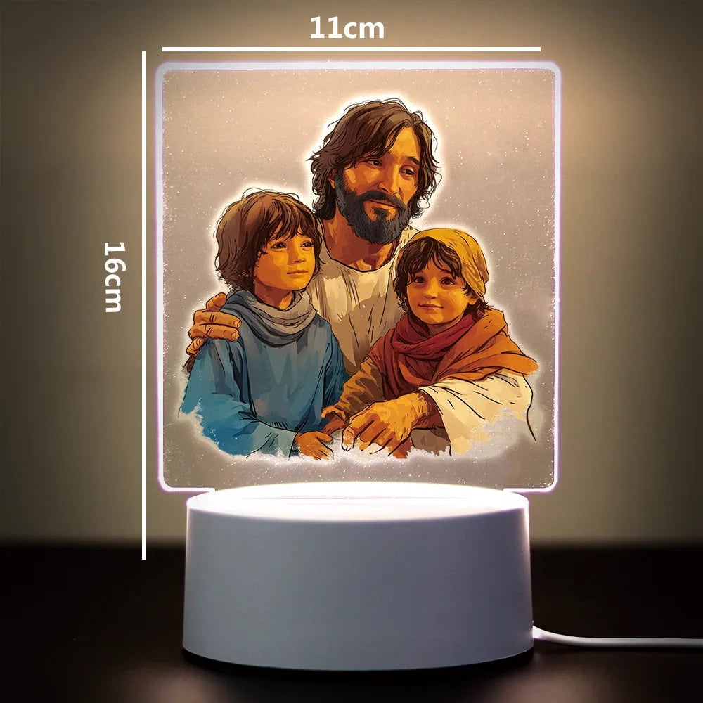 Light of Peace – 3D Table Lamp for Any Space