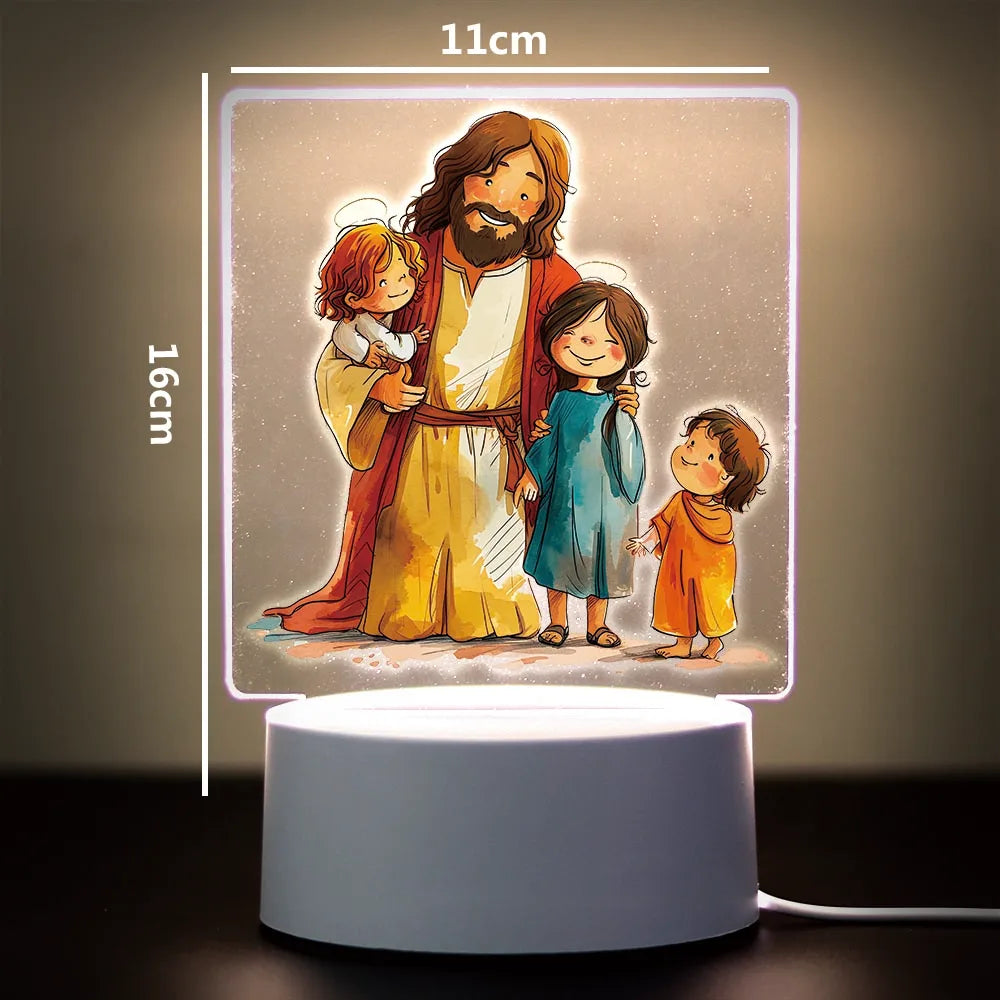 Light of Peace – 3D Table Lamp for Any Space