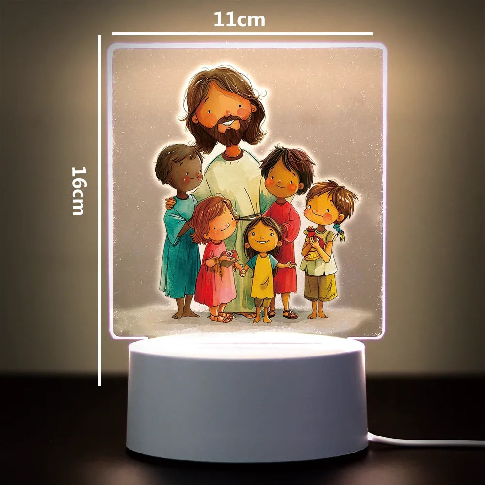 Light of Peace – 3D Table Lamp for Any Space