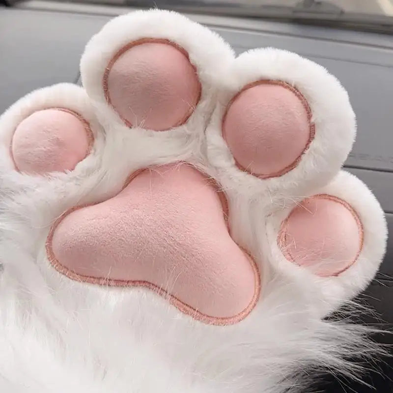 Faux Fur Plush Cat Claw Gloves: A Cozy and Playful Gift - Bilankas.world