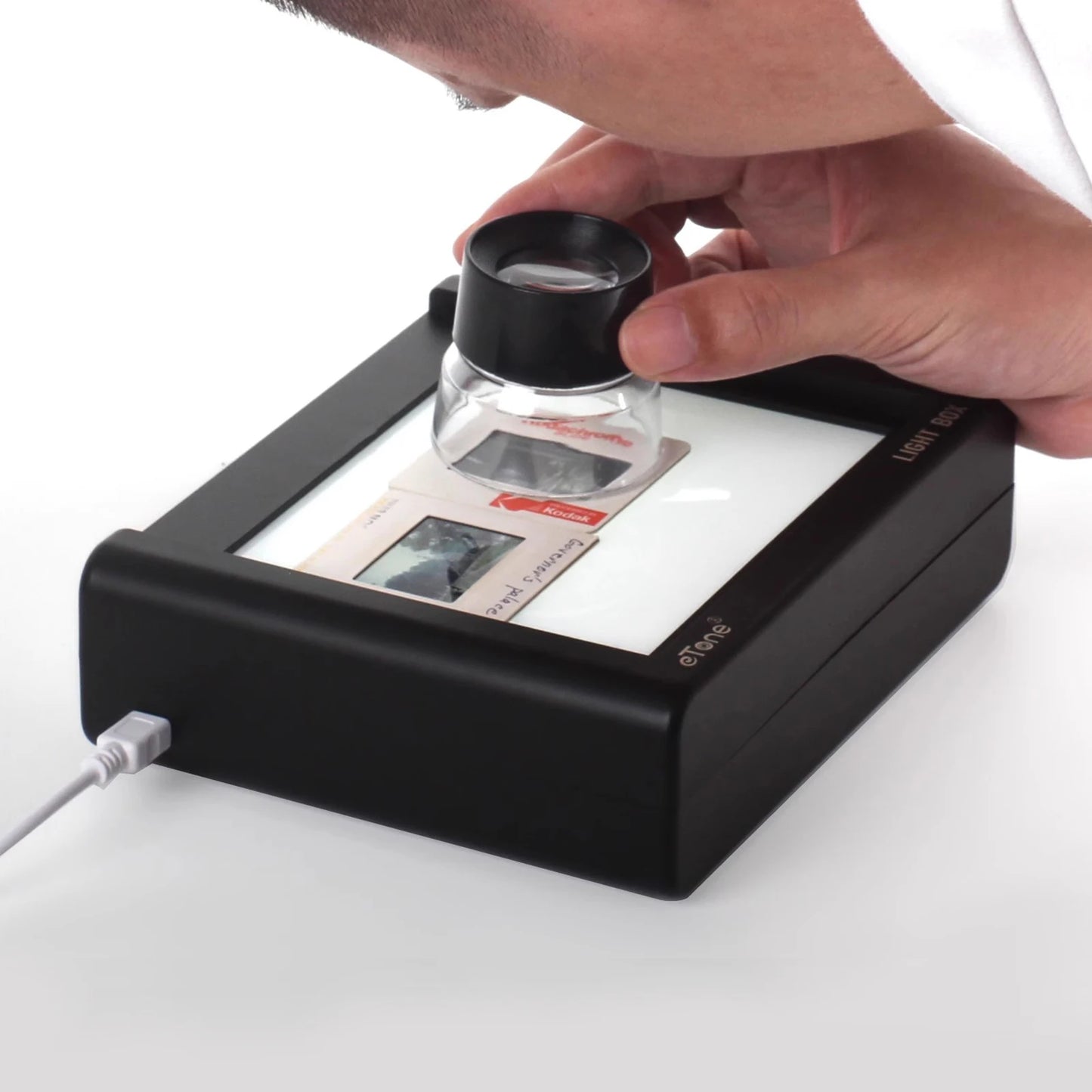 Multi-Format Film Scanner Light Box for 135, 120, and 4X5 Slides & Negatives to Digital Conversion - Bilankas.world