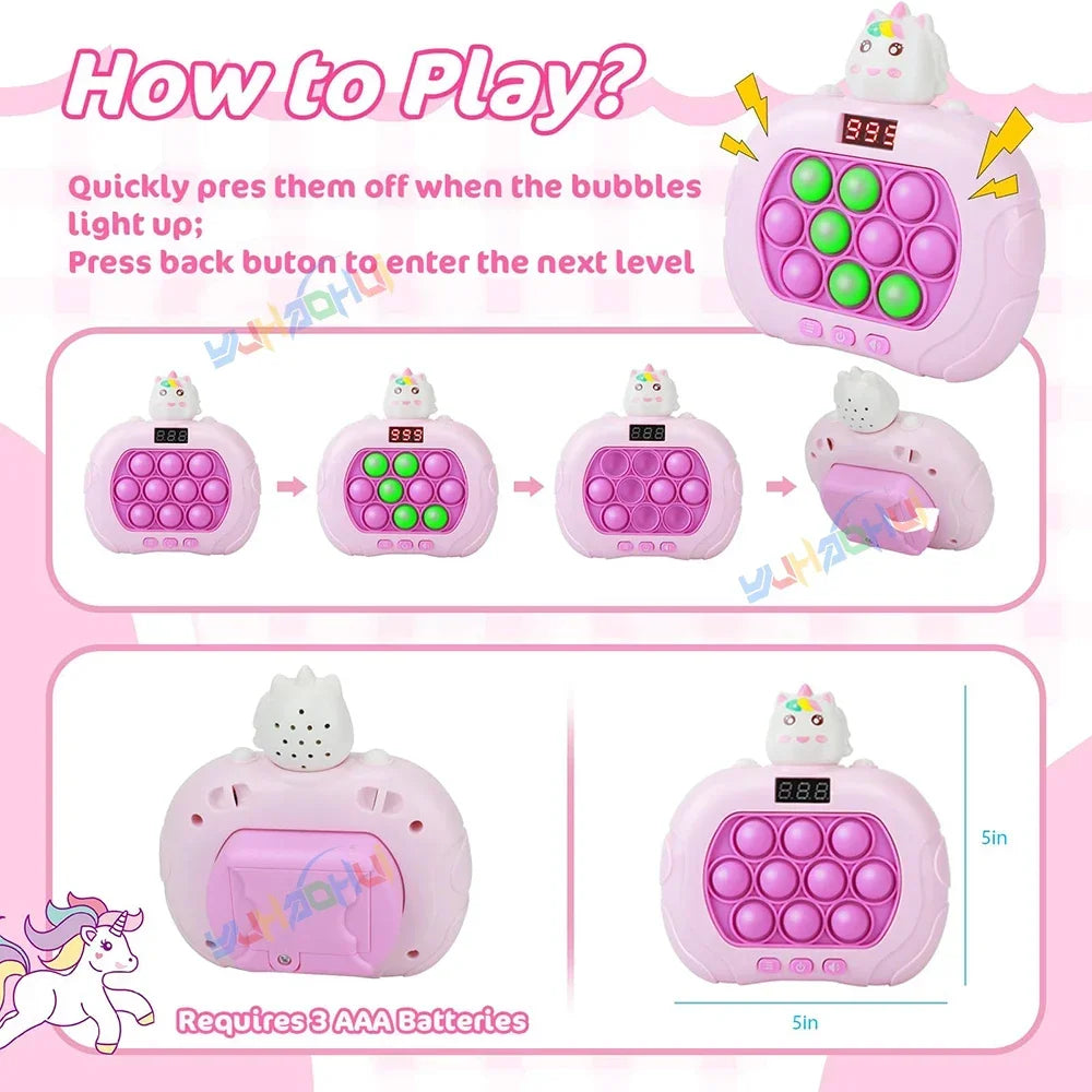 Unique Push Bubble Fidget Game: An Interactive Game Machine for Fun and Relaxation - Bilankas.world