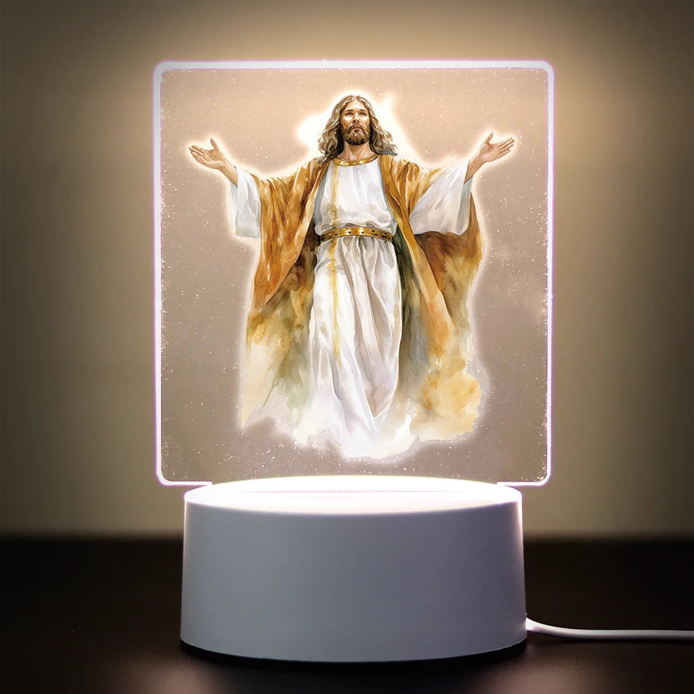 Light of Peace – 3D Table Lamp for Any Space