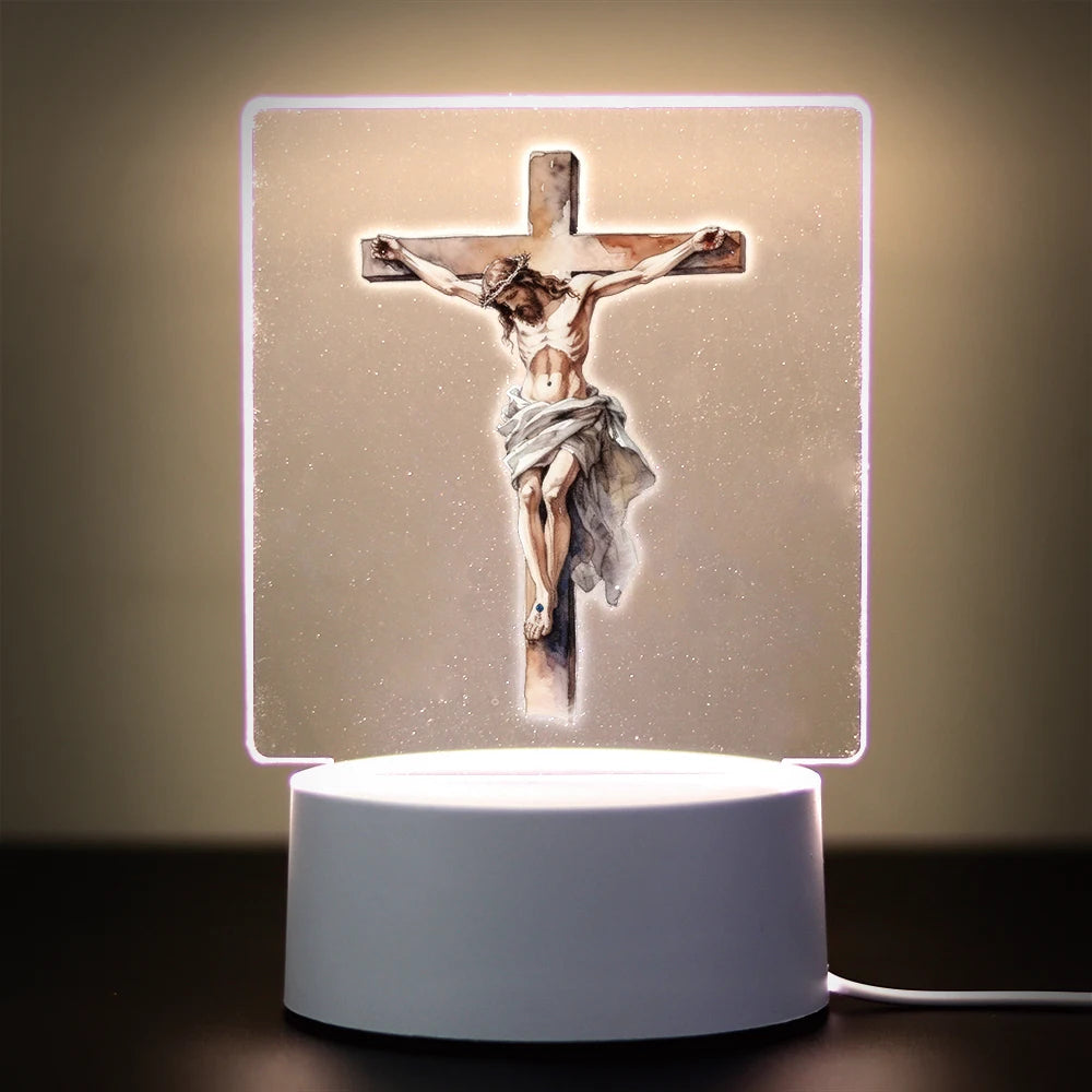 Light of Peace – 3D Table Lamp for Any Space