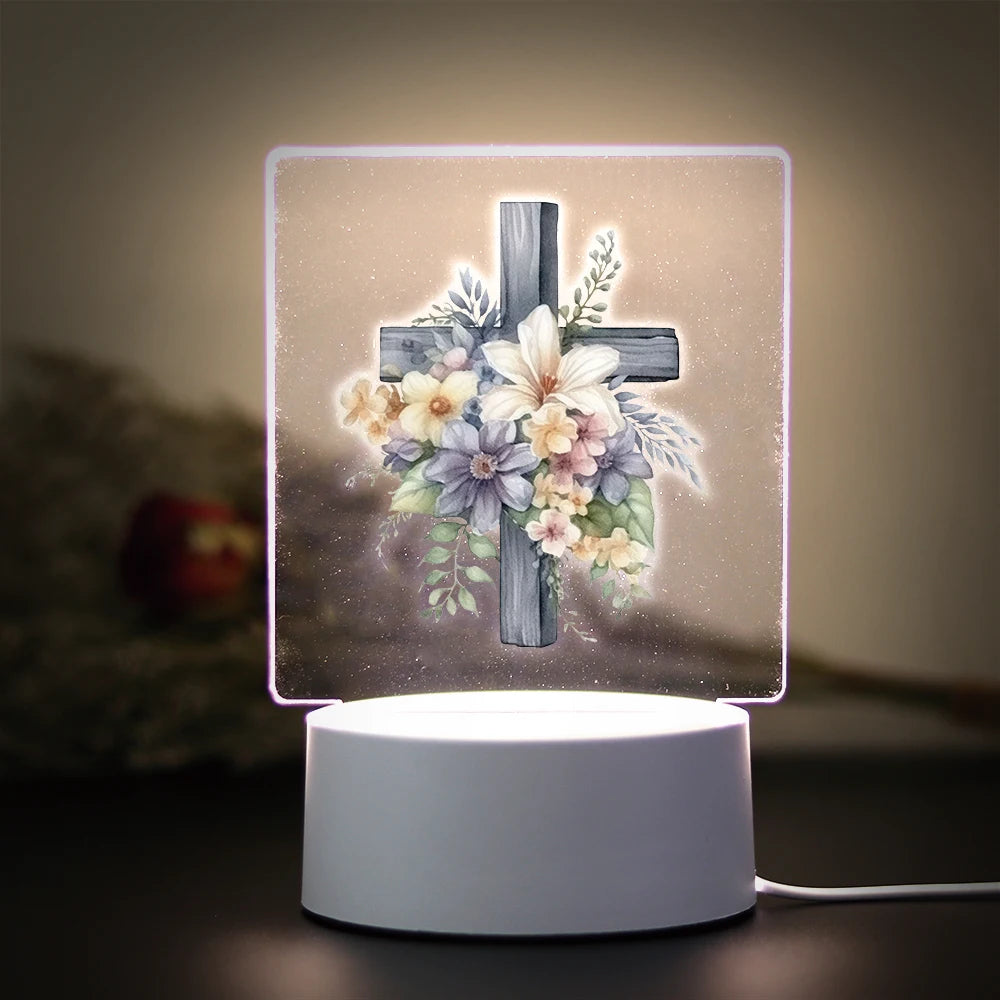 Light of Peace – 3D Table Lamp for Any Space