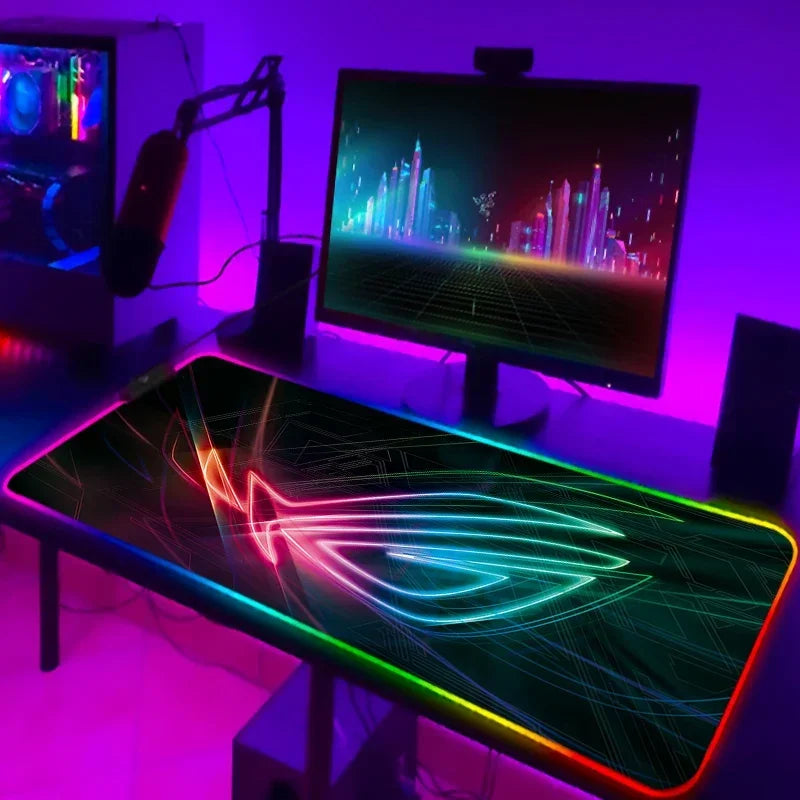 ROG Cool RGB Mouse Pad – XXL Gaming & Office Desk Mat