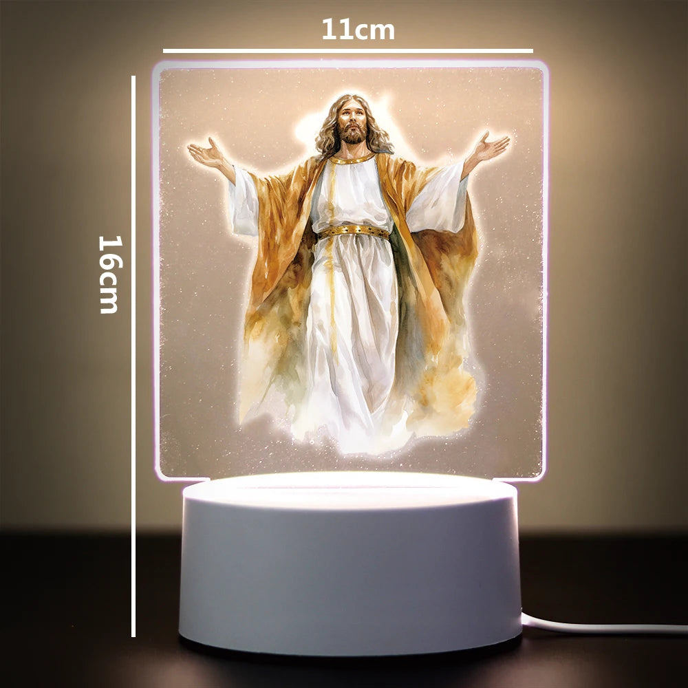 Light of Peace – 3D Table Lamp for Any Space