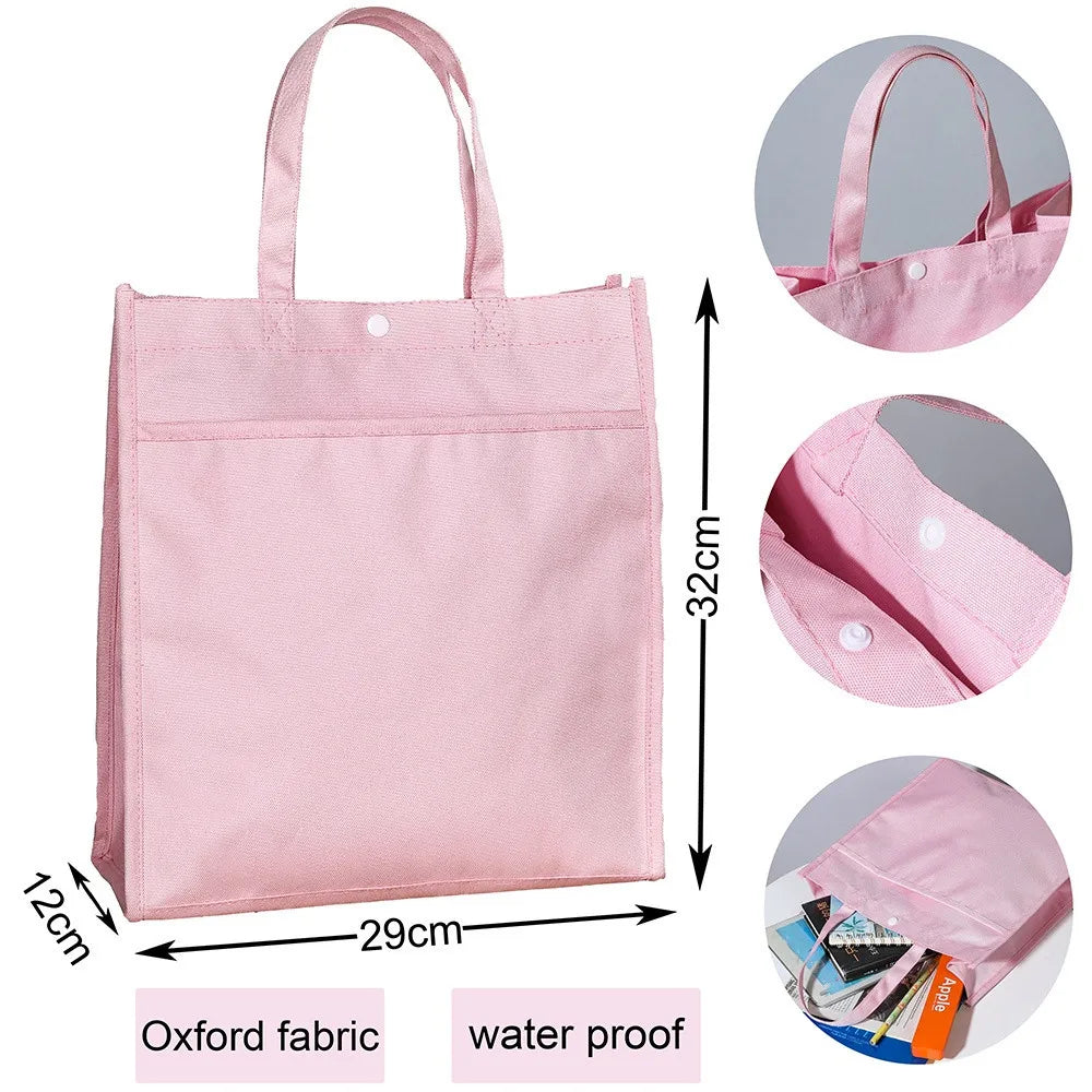 Personalized Kids Library Tote Bags - Bilankas.world