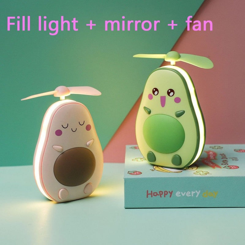 Avocado Fan Mirror Lamp