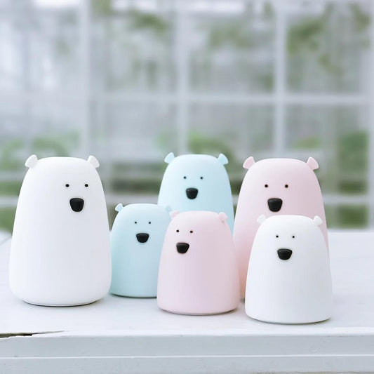 Cute Bear Silicone Night Light