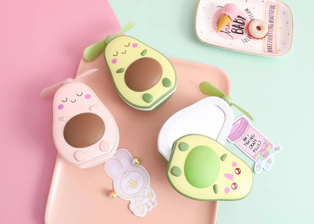 Avocado Fan Mirror Lamp