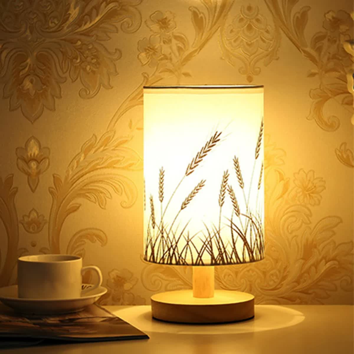 Linen Table Lamp