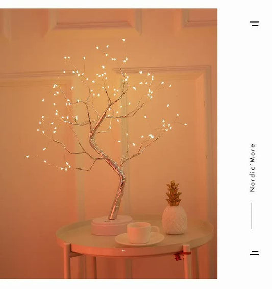Bonsai Copper Wire Tree Light