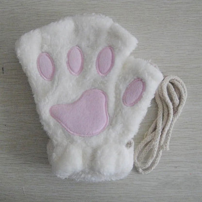 Bear Plush Cat Paw Claw Gloves - Bilankas.world